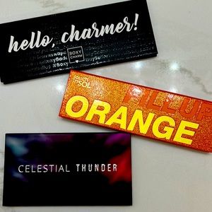 Bundle of 3 Eyeshadow Palettes! Like New touch in sol Dominique boxycharm